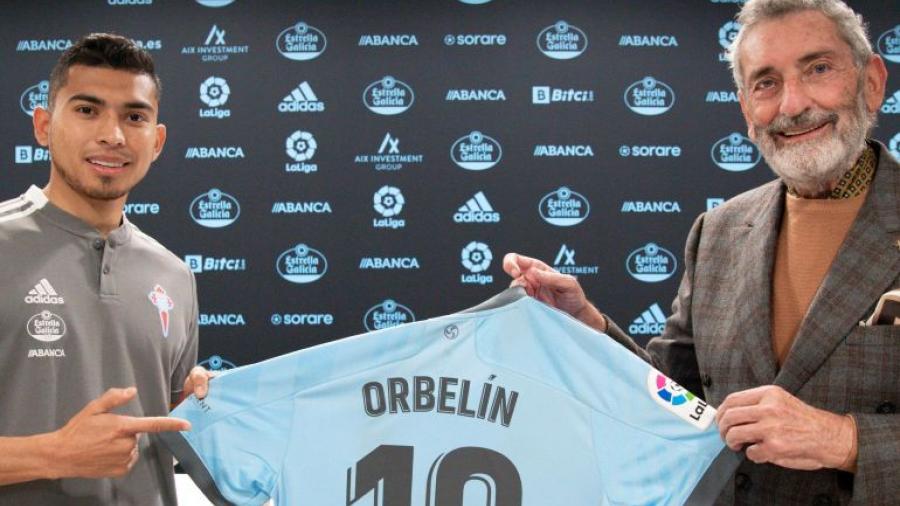 Orbelín Pineda revela su nuevo número con el Celta de Vigo
