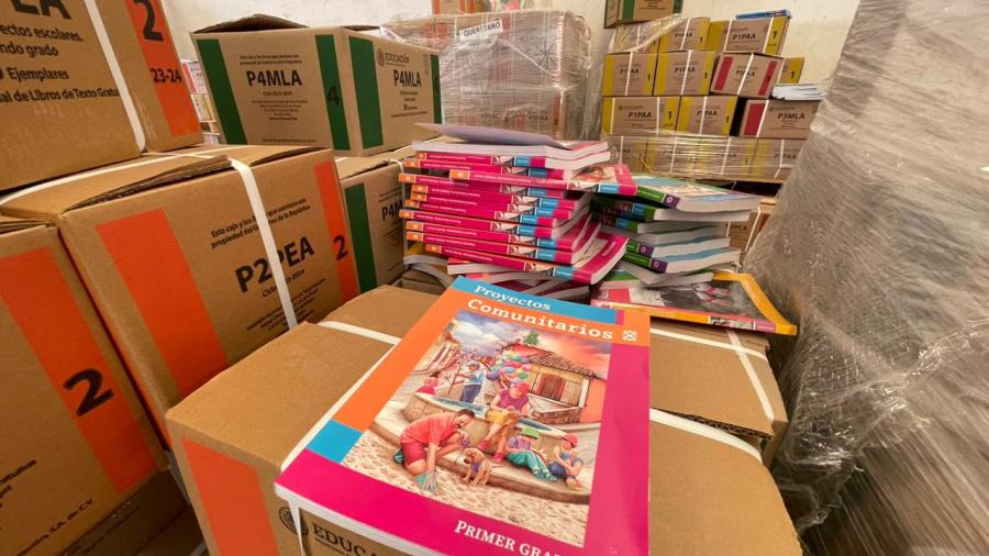 Arriban libros de texto a Reynosa