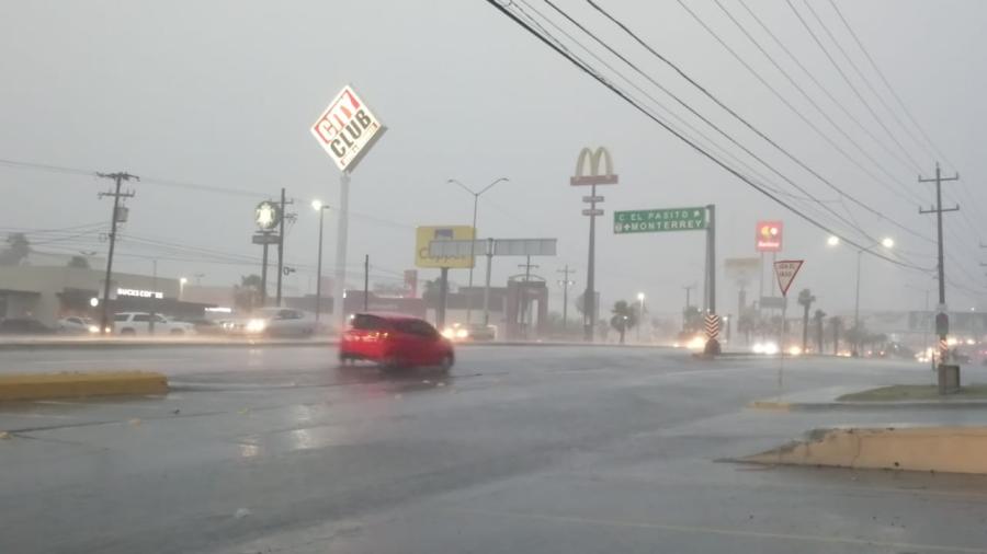 Sorprende a Reynosa fuerte tormenta