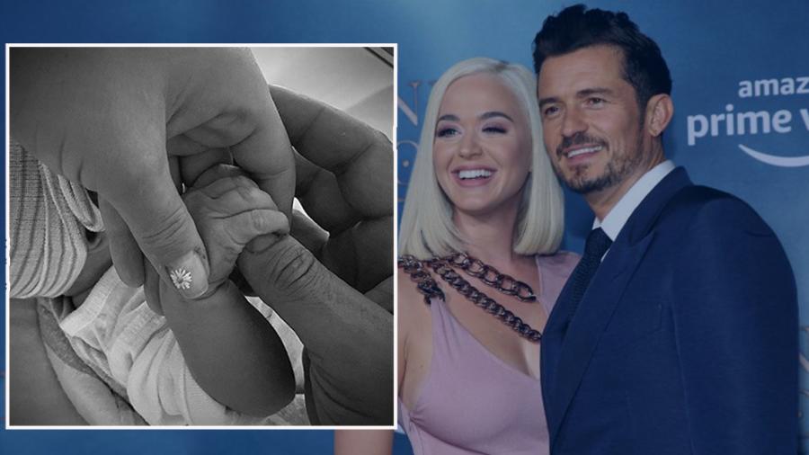 Katy Perry y Orlando Bloom anuncian el nacimiento de su hija