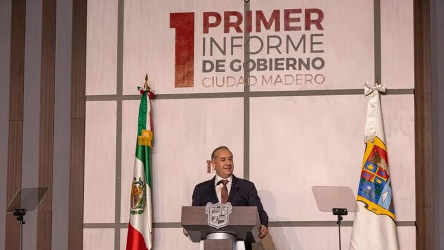 Rinde Alcalde de Ciudad Madero su Primer Informe de Gobierno