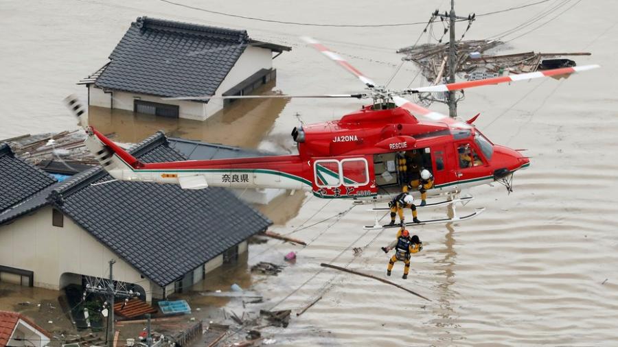 Por lo menos 70 muertos tras inundaciones en Japón