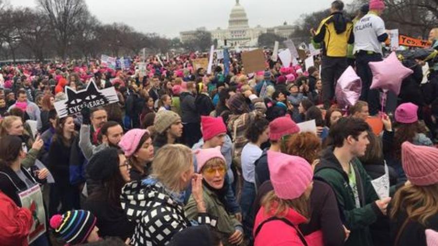 Gira el mundo en apoyo a la Marcha de las Mujeres en Washington