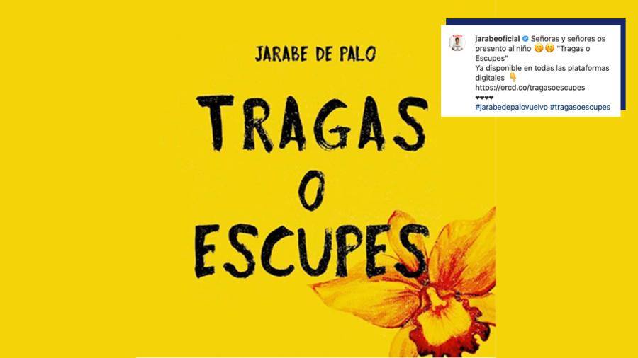 Jarabe de Palo lanza nuevo álbum "Tragas o Escupes"