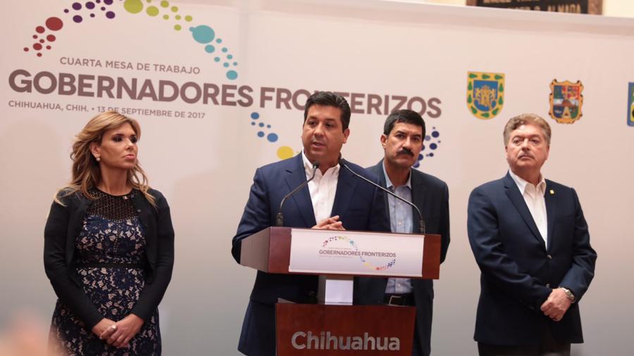 Acuerdan gobernadores fortalecer recursos para seguridad fronteriza