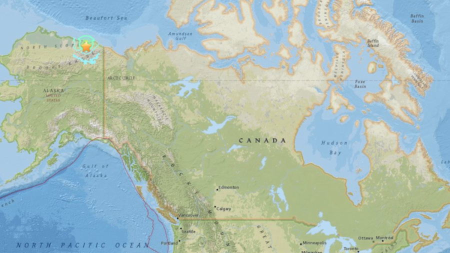 Registran sismo de 6.4 en Alaska