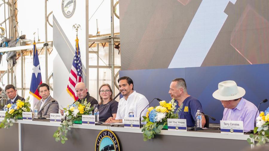 Inauguran Ampliación del Puente Internacional Reynosa-Pharr; crecen relaciones binacionales.