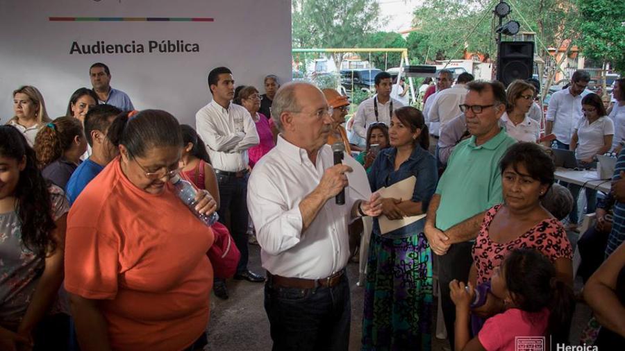 Alcalde asiste a Audiencia Pública