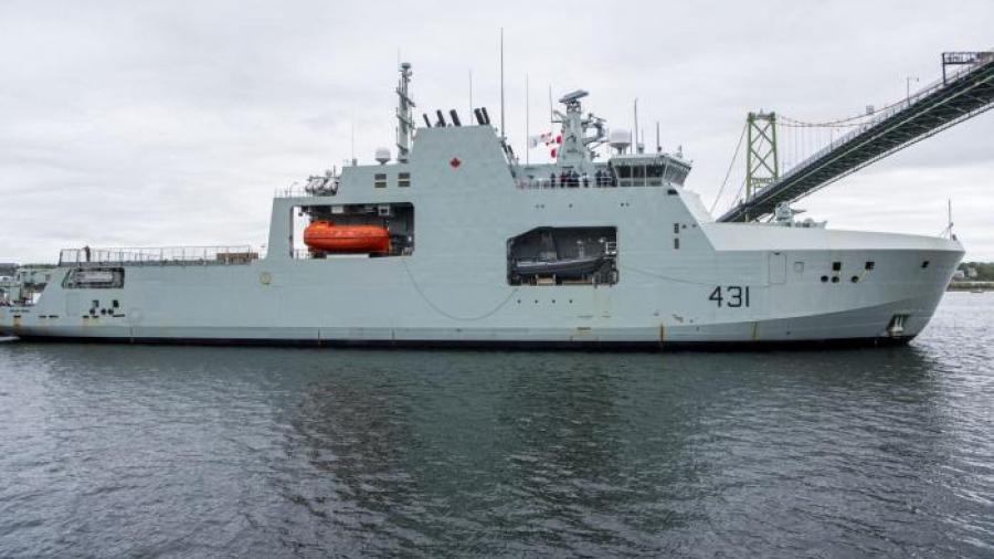 Ingresa buque de guerra canadiense a Cuba