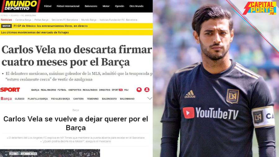 Prensa Catalana realza el interés de Vela por jugar al lado de Messi