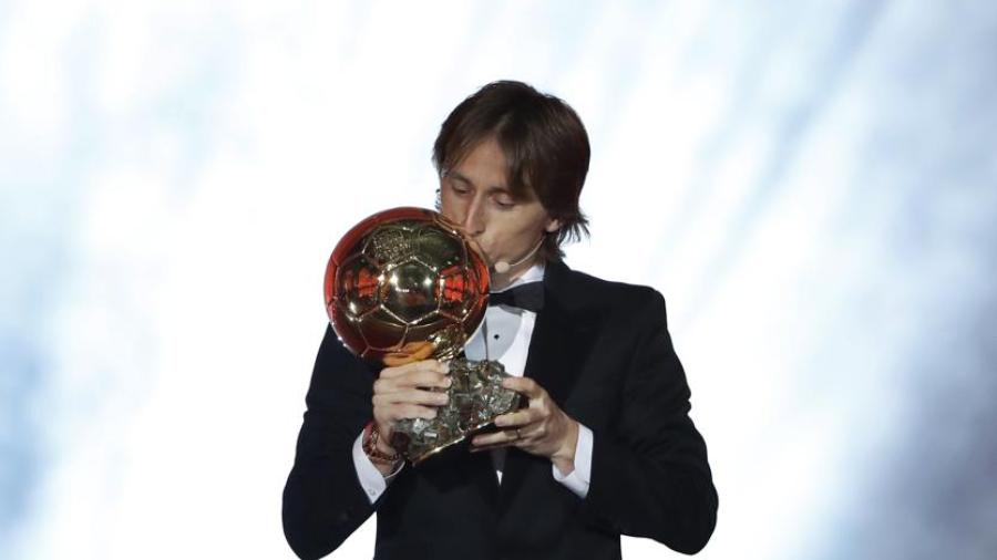 Luca Modric gana el balón de Oro 2018