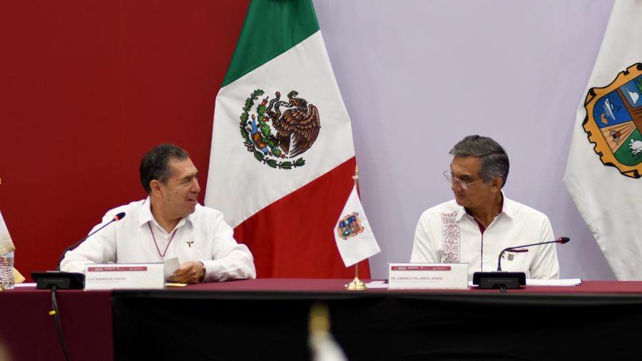 Autoridades nacionales reconocen avance en materia de seguridad en Tamaulipas