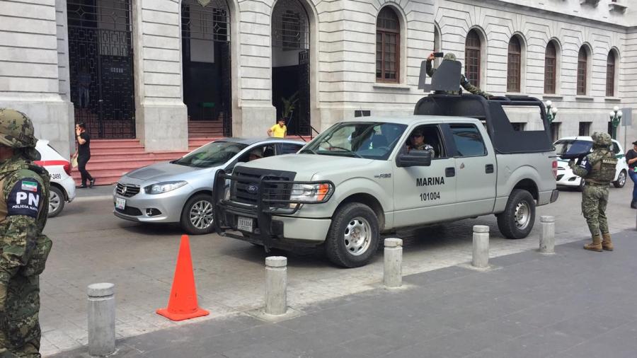 Presencia de fuerzas federales en centro de brindan confianza a tampique&ntilde;os