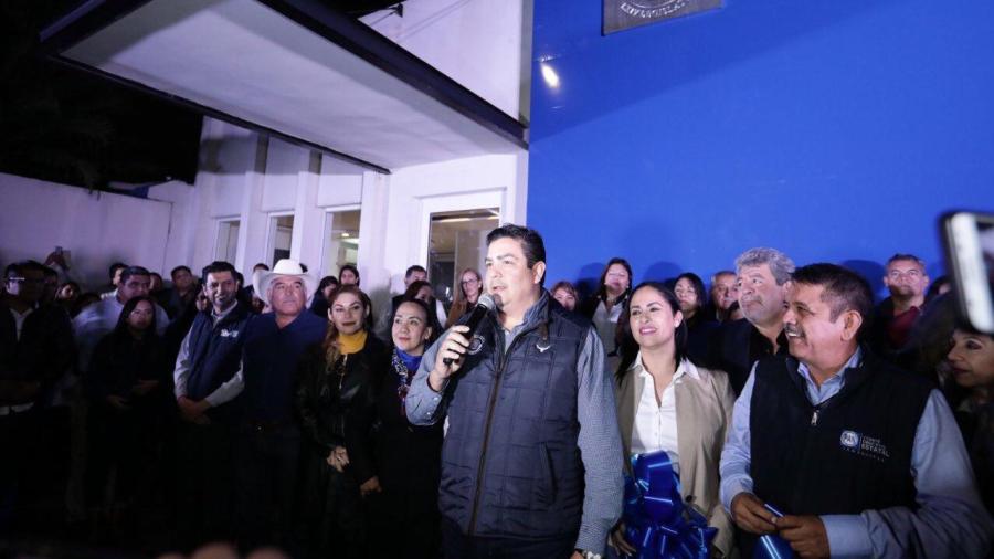 Inaugura Ismael Cabeza de Vaca su primer centro de enlace en Tamaulipas