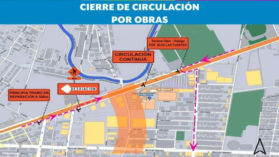 Cierra Municipio calle Fuente de Diana por pavimentación