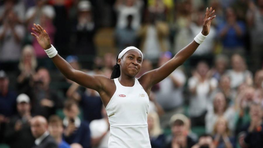Cori Gauff sigue haciendo historia en Wimbledon