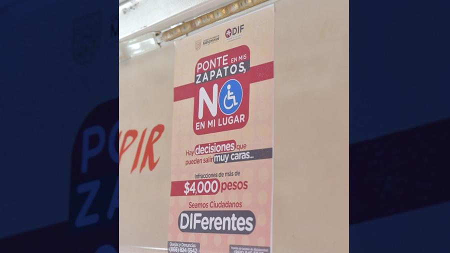 Arranca Gobierno Municipal y DIF Matamoros Campaña “Ponte en Mis Zapatos, NO en Mi Lugar”