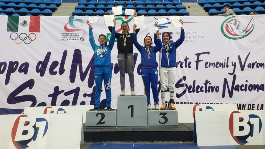 Cinco medallas para esgrimistas en Selectivo Nacional