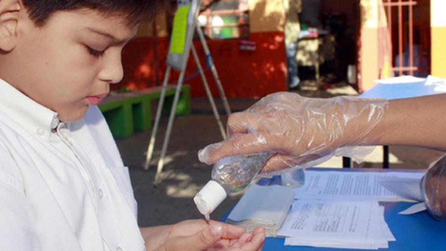 Instalan filtros para detectar síntomas de influenza en escuelas de Altamira 