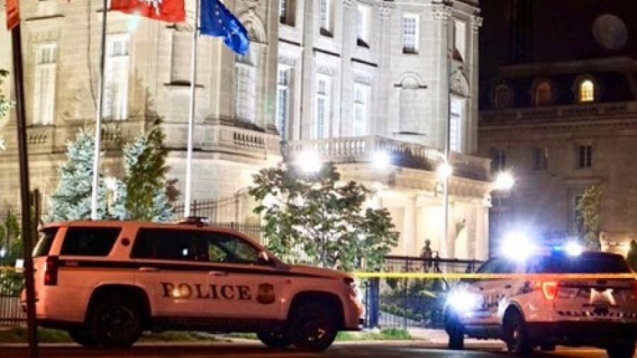 Sujeto abre fuego contra la embajada de Cuba en Washington