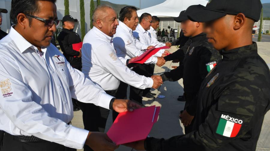 Reconoce SSPT a graduados del segundo escalón del Curso de Fuerzas Especiales para la Guardia Estatal