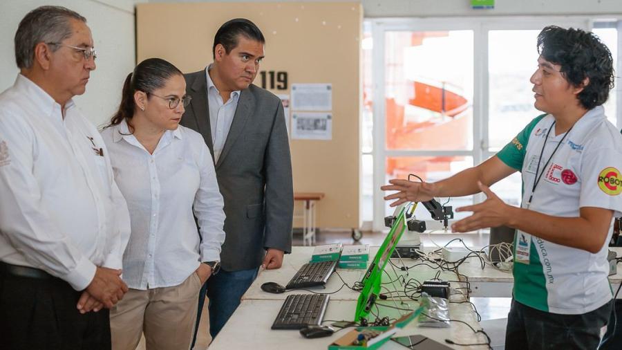 Inaugura Secretaría de Educación Jornada de Ciencia y Tecnología para Niños y Jóvenes 