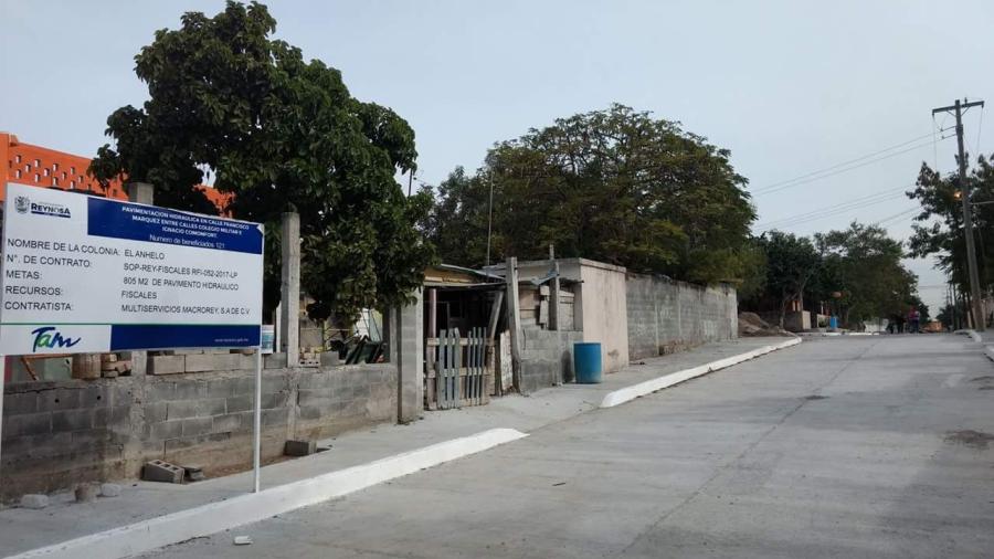 Recibe El Anhelo beneficios del Plan Integral de Obra Pública 2017