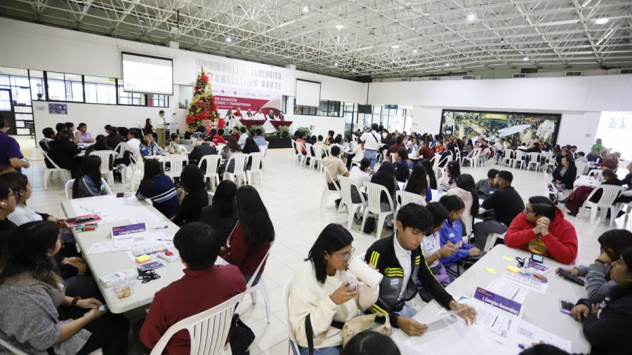 Participan estudiantes de la Universidad Tecnológica de Tamaulipas Norte en “Maratón Emprende y Transforma”