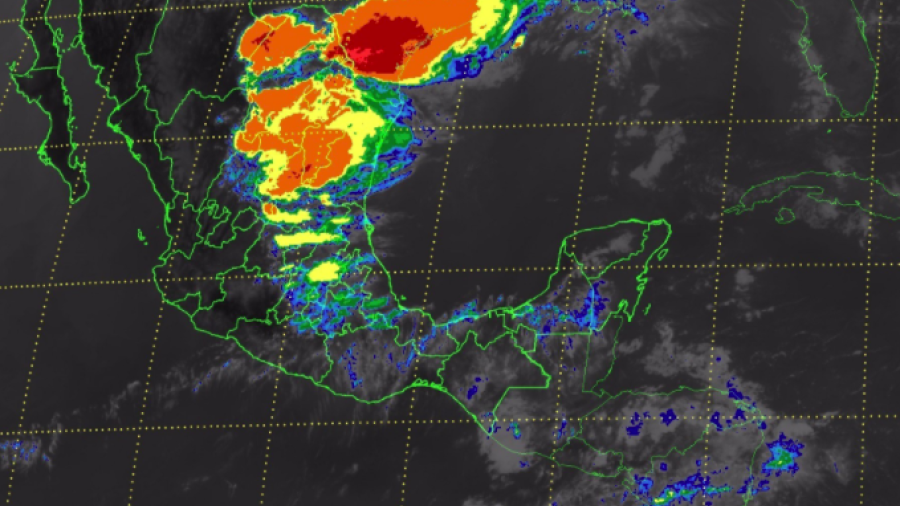 SMN pronostica fuertes lluvias y vientos de 60 km/h al norte del país 