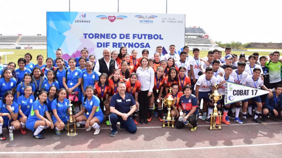 Fortalece DIF Reynosa el deporte entre jóvenes
