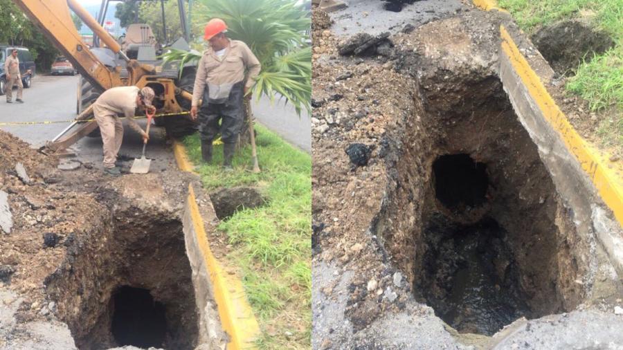 Comapa realiza labores en colonia Magisterial