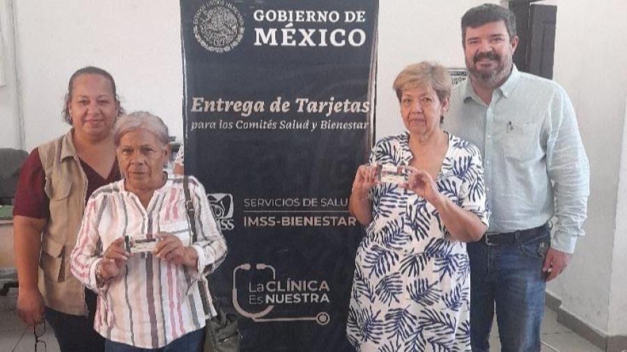 Entregan credenciales IMSS-Bienestar