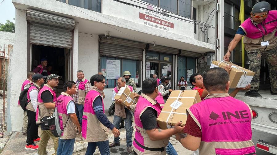 Llegan boletas electorales a Reynosa