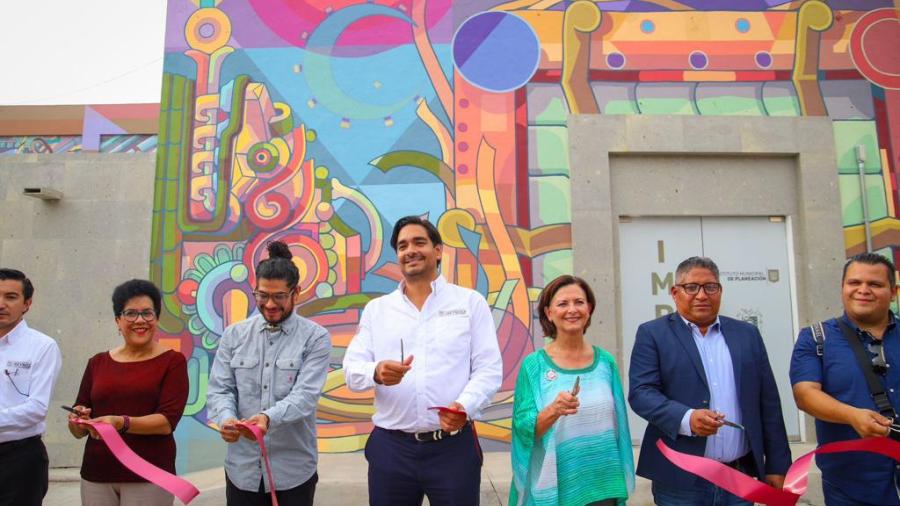 Suma Gobierno de Reynosa murales a proyecto de más de 100 intervenciones urbanas