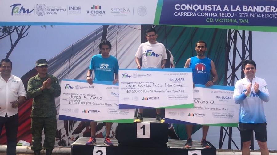Realizan segunda edición de Carrera "Conquista a la bandera"
