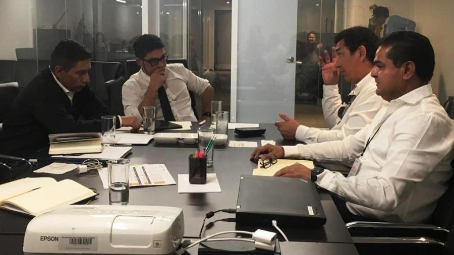 Sostiene alcalde reunión con Román Meyer, titular  de SEDATU