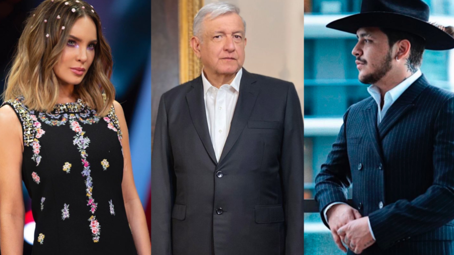 Concierto de Nodal en el Zócalo podría ser el 1 de diciembre: AMLO, "Tendremos que consultarlo con Belinda"