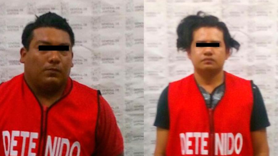 Detienen a dos sujetos por delito de extorsión