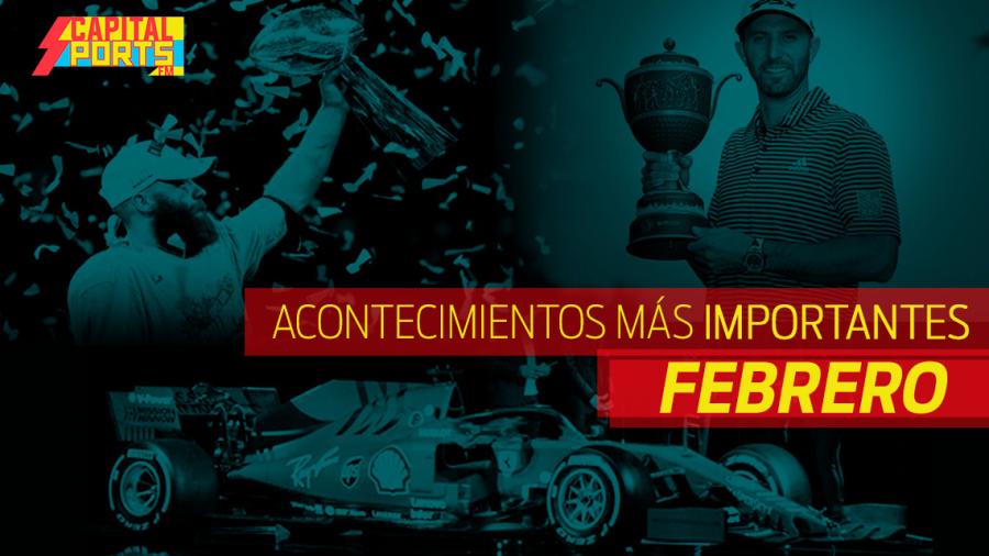 Recuento de los más importante en el deporte en el mes de febrero