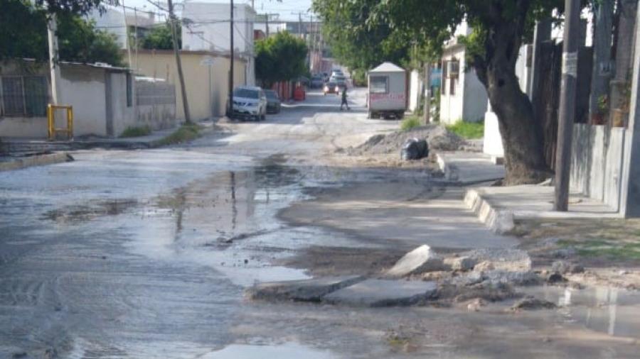 Rehabilita COMAPA línea general de agua en la colonia Hidalgo