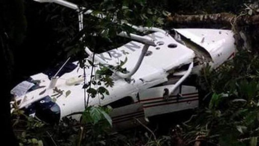 Encuentran helicóptero extraviado en Chiapas
