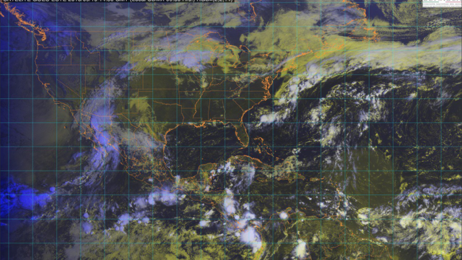 Se forma la depresi&oacute;n Tropical 19-E en el Golfo de California