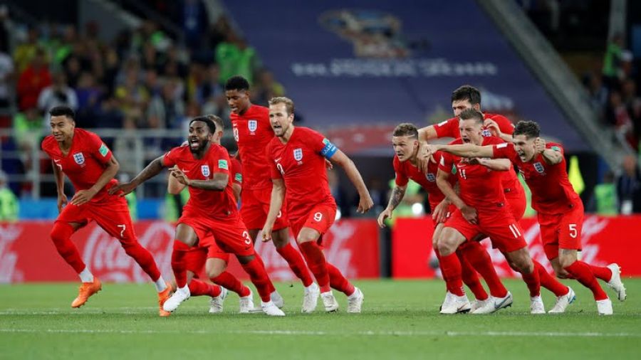Inglaterra elimina a Colombia y se instala en 4tos 