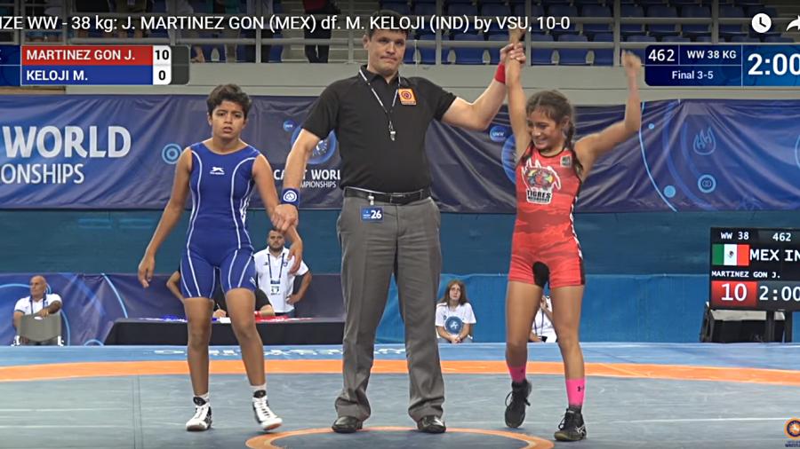 Gana tamaulipeca bronce en “Cadet World Championships 2017”