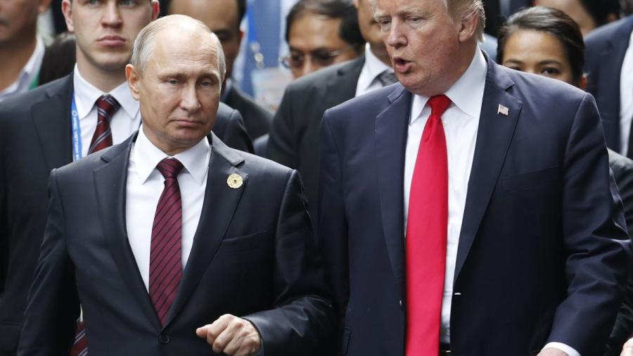Trump felicita a Putin por su reelección