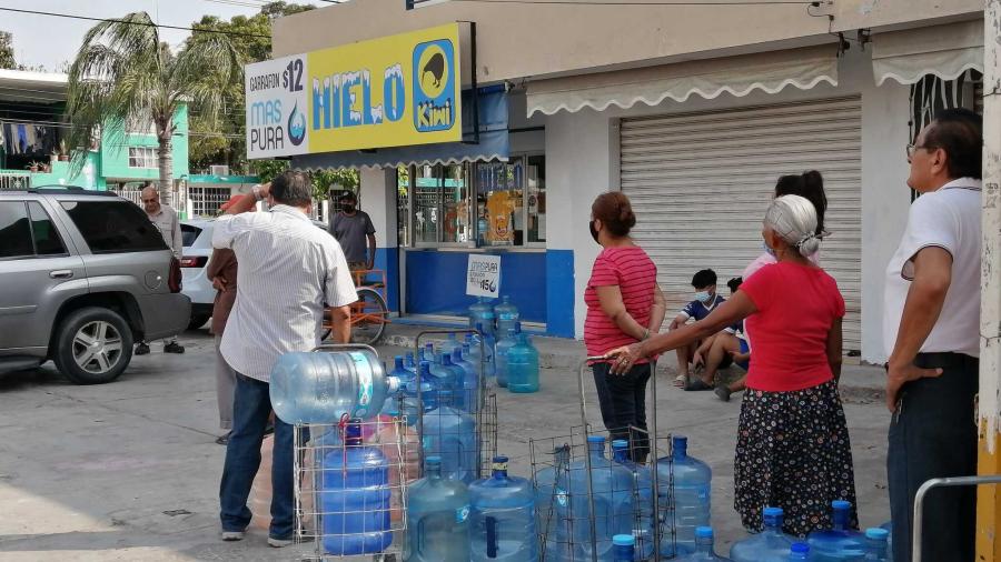 'Mega sequía' en Tamaulipas genera compras de pánico de agua purificada y preocupación entre la población