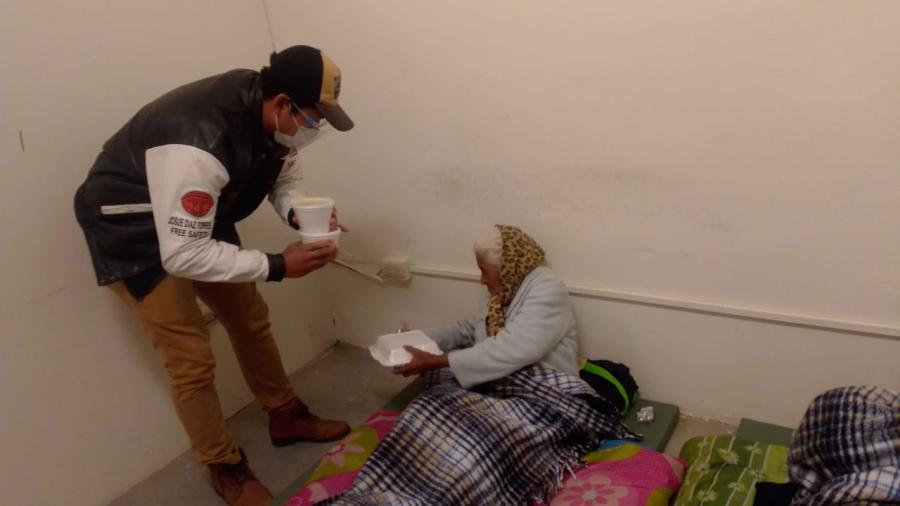 Continúa Municipio brindando protección por bajas temperaturas