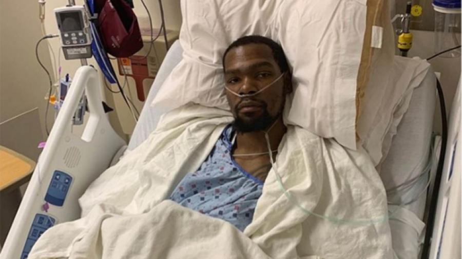 Kevin Durant es intervenido por ruptura en el tendón de Aquiles