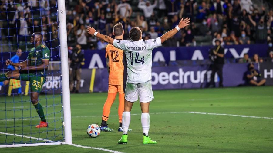Anota "Chicharito" Hernández en el triunfo del LA Galaxy ante Timbers