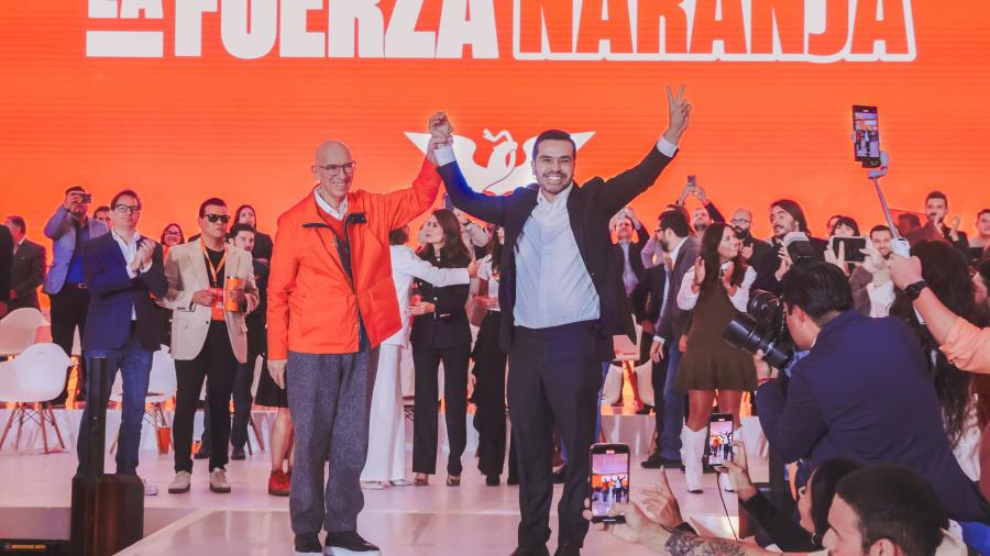 Jorge Álvarez Máynez es elegido como el nuevo dirigente nacional de Movimiento Ciudadano 